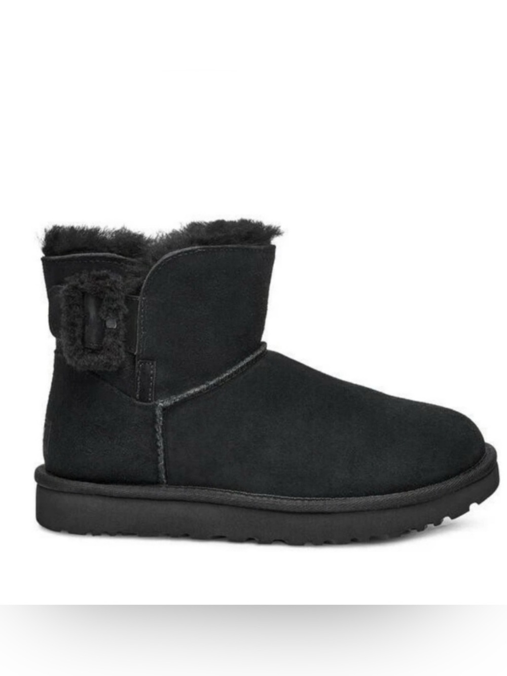 UGG Bailey Mini Fluff Buckle Boots